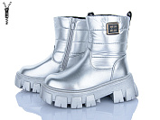 Ботинки Clibee H568-1 silver от магазина Frison