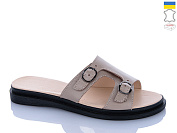 Шлепанцы Sali 111 капучино чор-п. от магазина Frison