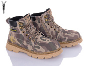 Ботинки Violeta Y160-B8090-1 ar.green-beige от магазина Frison