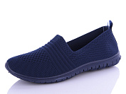 Слипоны Yuemingzu A01-2 navy от магазина Frison