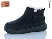 Ботинки Restime AWZ26808 black от магазина Frison