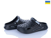 Кроксы Golden Lion 517-010 чорний от магазина Frison