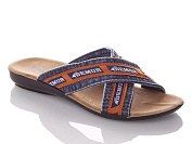 Шлепанцы Demur WD3065 blue orange от магазина Frison