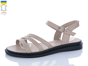 Босоножки Sali 1102-1 капучино чор-п. от магазина Frison