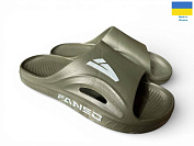 Шлепанцы Rai Shoes 508-017 хакі от магазина Frison