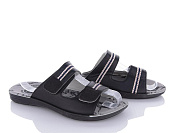 Шлепанцы Viktoria Ш5506T black от магазина Frison