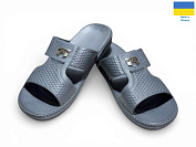 Шлепанцы Rai Shoes 137 сірий от магазина Frison