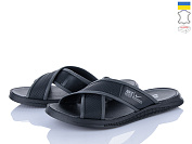 Шлепанцы Alex Bens H1 сір-чорний от магазина Frison