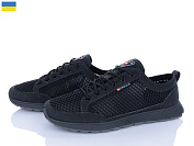 Кроссовки Lvovbaza Paolla 5-3113 сітка чорний от магазина Frison