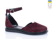 Туфли Sali 2225-065 бордовий з чор-п. от магазина Frison