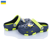 Кроксы Inblu F401 синій-салатовий от магазина Frison