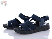 Босоножки Qq Shoes H5337 blue батал от магазина Frison