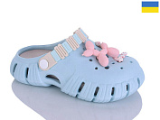 Кроксы Malibu 6012 блакитний от магазина Frison