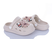 Кроксы Soylu KK004 бежевий от магазина Frison