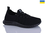 Кроссовки Demur 6731 чорний от магазина Frison