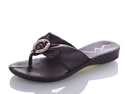 Шлепанцы No Brand 01-07 черный от магазина Frison