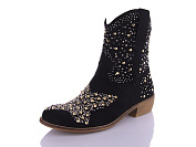 Ботинки Miss Ilonna 71 black от магазина Frison