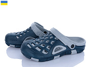 Кроксы Vladimir Cross 308 сірий-синій от магазина Frison