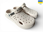 Кроксы Rai Shoes 517-012 пудра от магазина Frison