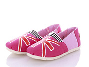 Слипоны Viktoria 2522 pink от магазина Frison