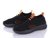 Кроссовки Violeta 185-1 black-orange от магазина Frison
