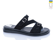 Шлепанцы Sali 53 чорний з чор-п. от магазина Frison
