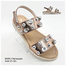 Босоножки Clibee2 Apa-6889C champagne-gold от магазина Frison