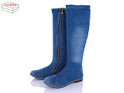 Сапоги Mona Liza 315синий-серый от магазина Frison