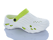 Кроксы Violeta A101 white-green от магазина Frison