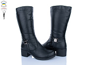 Сапоги Aba 244О чорний от магазина Frison