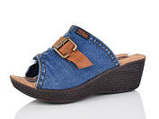 Шлепанцы Gurkem 0001-3 синій от магазина Frison