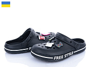 Кроксы Roks Dago 329 чорний от магазина Frison