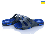Шлепанцы Golden Lion N16 чорний-синій от магазина Frison