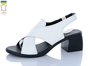 Босоножки Sali 159 білий чор-п. от магазина Frison