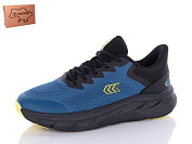 Кроссовки Restime EML24028 navy-yellow от магазина Frison