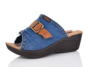 Шлепанцы Demur 0001-3 синій от магазина Frison