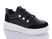 Кроссовки Леопард 2186 black от магазина Frison