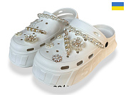 Кроксы Rai Shoes 156-2 білий от магазина Frison