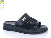 Шлепанцы Sali 230 чорний к чор-п. от магазина Frison