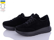 Кроссовки Gleb M236 чорний замш от магазина Frison
