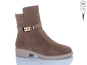 Ботинки Sali 81 капучино з беж-п.зима от магазина Frison
