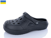 Кроксы Sanlin2 Крокс M чорний от магазина Frison