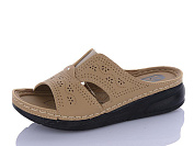 Шлепанцы Sali One Д800 т.бежевий от магазина Frison