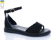 Босоножки Garti 13 чорний шк. от магазина Frison