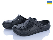 Кроксы Vladimir Cross 025 чорний от магазина Frison
