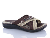 Шлепанцы Oskar Akim коричневий от магазина Frison