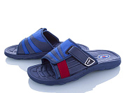 Шлепанцы Viktoria V08-12синий от магазина Frison