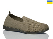 Слипоны Demur 6711 хакі от магазина Frison