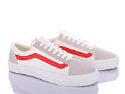 Кеды Violeta S5-A801 white-red от магазина Frison