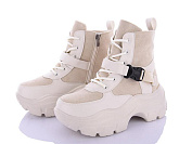 Ботинки Violeta 197-57 beige от магазина Frison